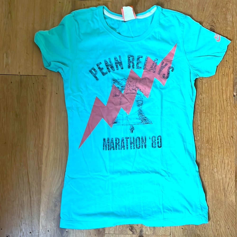 Nike Track & Field Green T-shirt 80’s theme